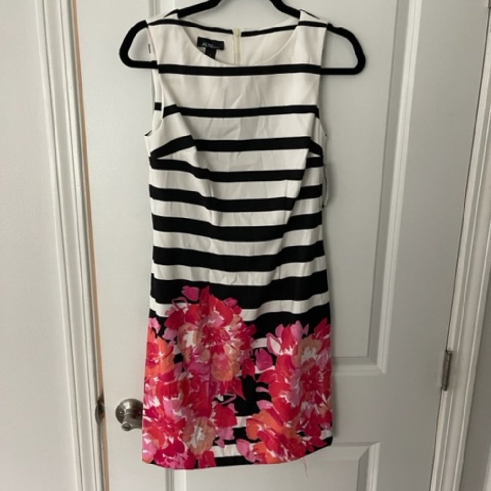NWT ALYX black and white dress